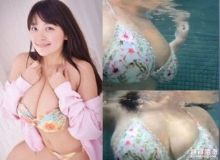 胸部在水中会浮起来吗？I乳女星水中喷血